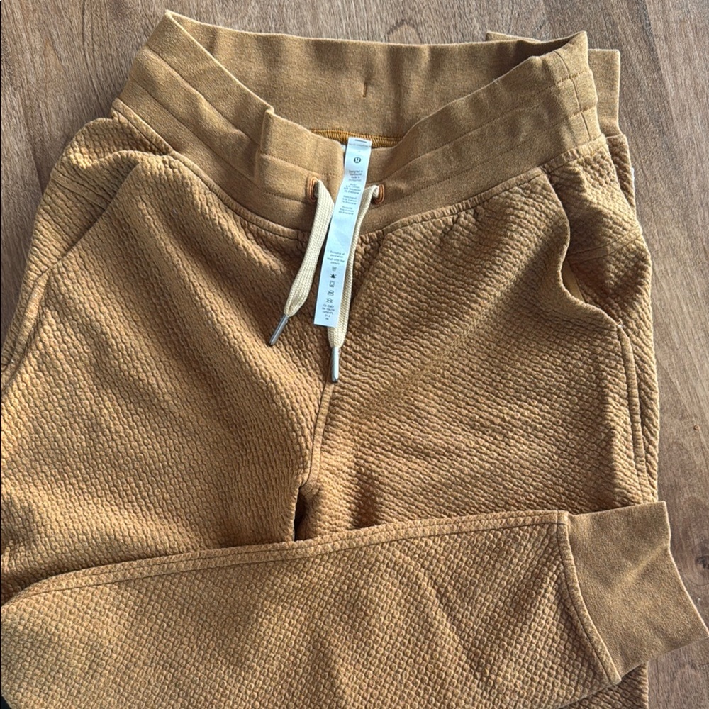 Cozy Brown Textured women Joggers Lululemon